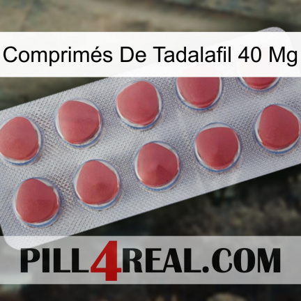 Comprimés De Tadalafil 40 Mg 18